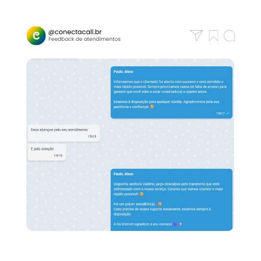 Feedback de atendimento 3