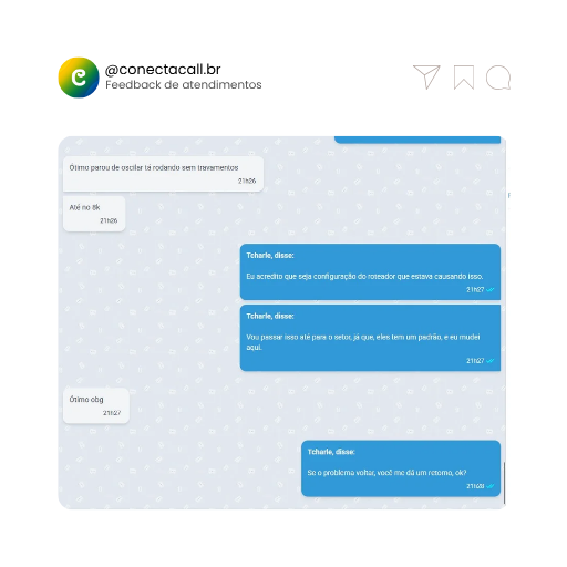 Feedback de atendimento 5